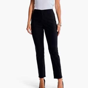 NIC+ZOE Wonderstretch Straight Pant Black Size 6 Petite
